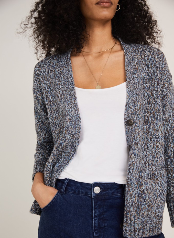 Anessa Recycled Wool Blend Cardigan from Baukjen