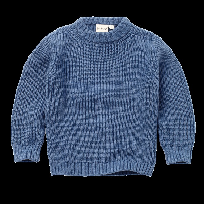 Skylar Sweater // KIDS // Biologisch Katoen // Ocean from Be Kind