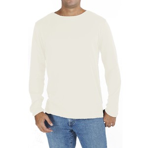 Men’s Boat Neck TShirt in Organic Pima from B.e Quality