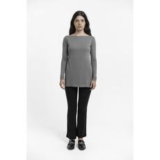 Boat Neck Top in Organic Pima Cotton via B.e Quality