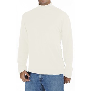 Men’s Turtleneck TShirt in Organic Pima from B.e Quality