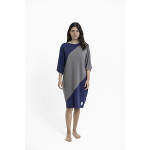 Bicolour OneSize Dress in Organic Cotton from B.e Quality