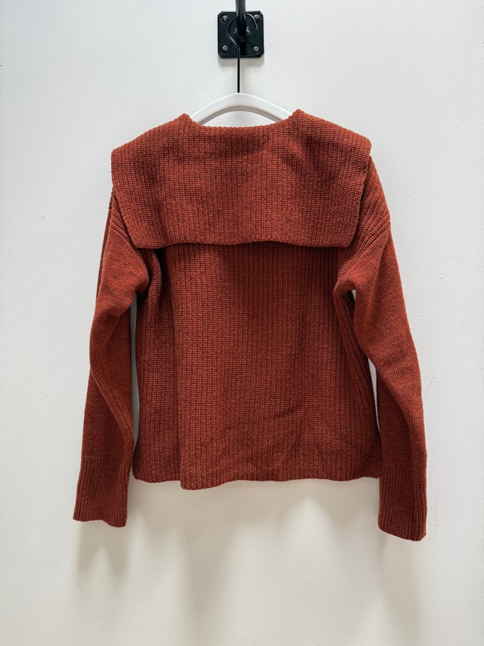 Rini Recycled Wool Jumper in Paprika Marl S Preloved from Beaumont Organic