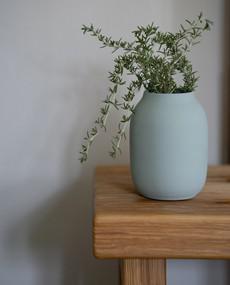 Azul-Ocactuu Vase in Green via Beaumont Organic