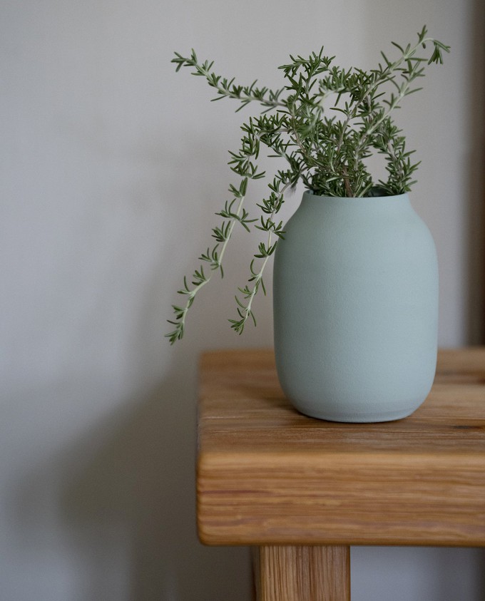 Azul-Ocactuu Vase in Green from Beaumont Organic