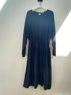 Talita Dress in Black Size S via Beaumont Organic