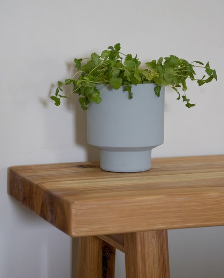 Obidos-Ocactuu Plant Pot in Blue from Beaumont Organic