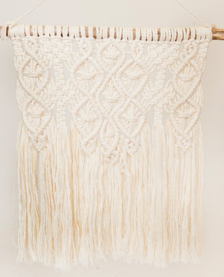 Large Macrame Wall Hanging from Beaumont Organic