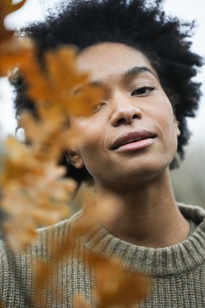 Leo Recycled Wool Knitted Jumper in Taupe Marl from Beaumont Organic