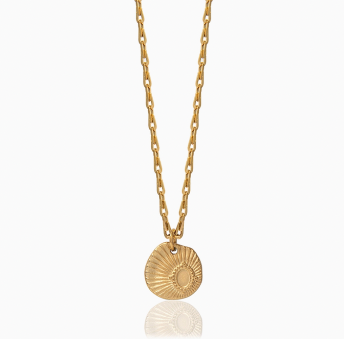 Priya Necklace in Gold from Beaumont Organic