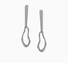 Terra Stud Earrings in Silver via Beaumont Organic