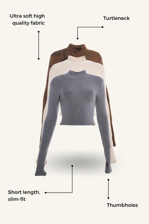 Turtleneck Sweater from Bee & Alpaca