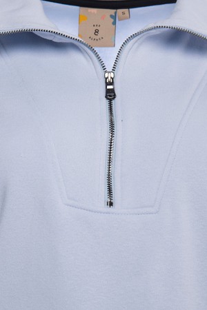 Zipped Neck Sweatshirt from Bee & Alpaca