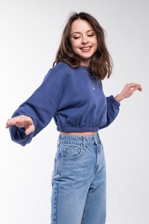 Fresh Crop Top Sweatshirt from Bee & Alpaca