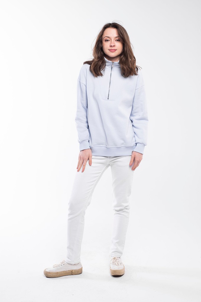 Zipped Neck Sweatshirt from Bee & Alpaca