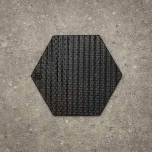 8 Hexagon onderzetters van brandslang – Stoer & Stijlvol from BENDL