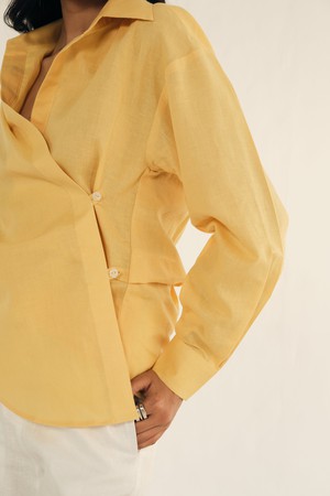 Heather Linen Shirt from Bhoomi