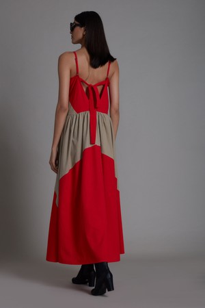 Lillet Dress Red from Bhoomi