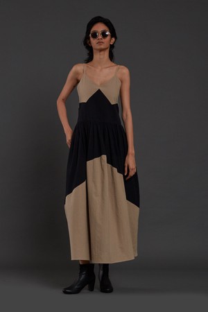 Martini Dress Beige from Bhoomi
