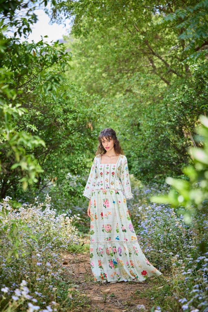 chinese dress ladies Petal and Pup Women's Lillee Tiered Maxi Dress