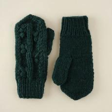 Klara Knitted Wool Mittens via BIBICO
