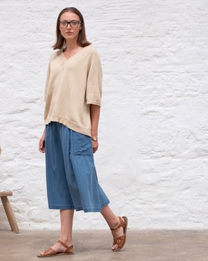 Lula Boxy Knitted Top from BIBICO