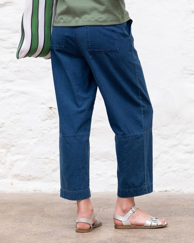 Margate Relaxed Denim Trousers from BIBICO