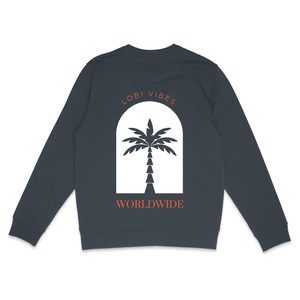 Sweater Lobi Vibes Paramaribo India Ink Grey from BLL THE LABEL Sweater Lobi Vibes Paramaribo India Ink Grey from BLL THE LABEL
