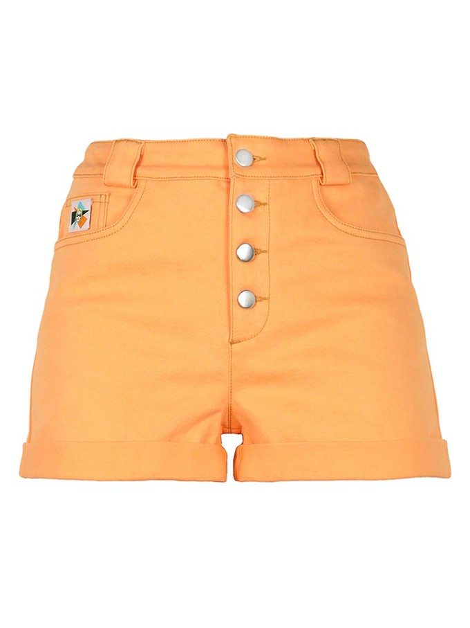 Rogue Shorts, Organic Cotton, in Preach Orange from blondegonerogue