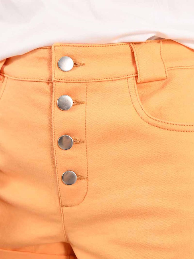 Rogue Shorts, Organic Cotton, in Preach Orange from blondegonerogue