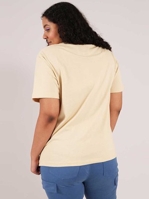 Candy Apples Tee, Organic Cotton, in Beige from blondegonerogue