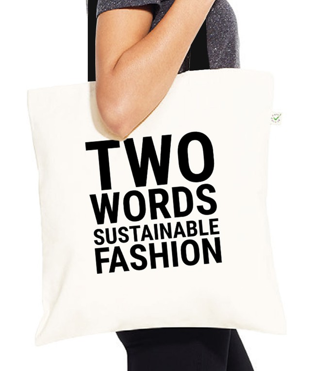 Two Words Tote from Bond Morgan