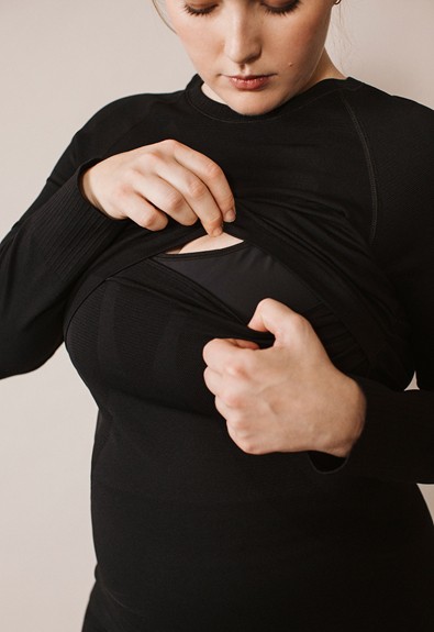 Long-sleeved sports top from Boob Design