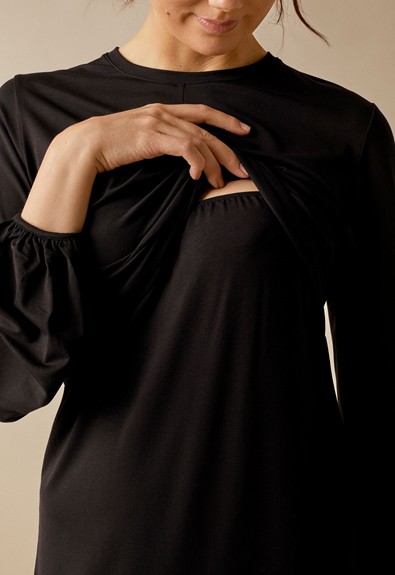 Black nursing dress from Boob Design
