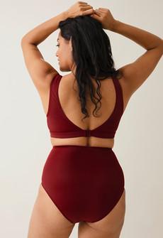 High waist maternity bikini bottom via Boob Design