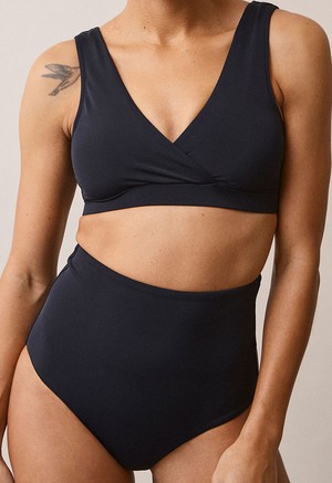 High waist maternity bikini bottom - Black from Boob Design