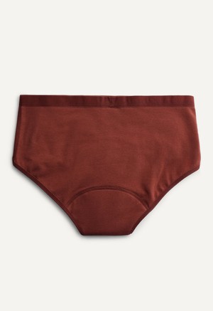 Period Underwear - Hipster - Medium flow - Dark Red from Boob Design