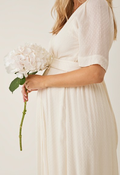 Maternity wedding dress from Boob Design