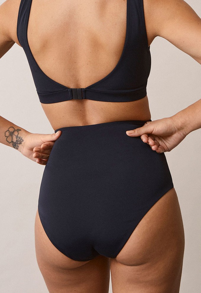 High waist maternity bikini bottom - Black from Boob Design