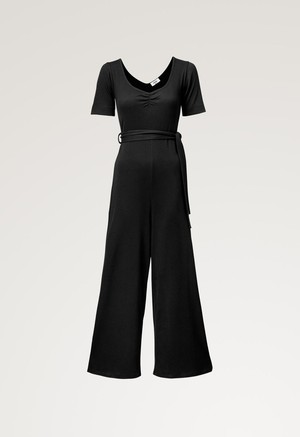 Gerippter Umstandsjumpsuit - Schwarz from Boob Design