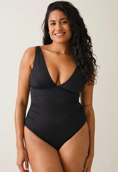 Plunge maternity swimsuit from Boob Design