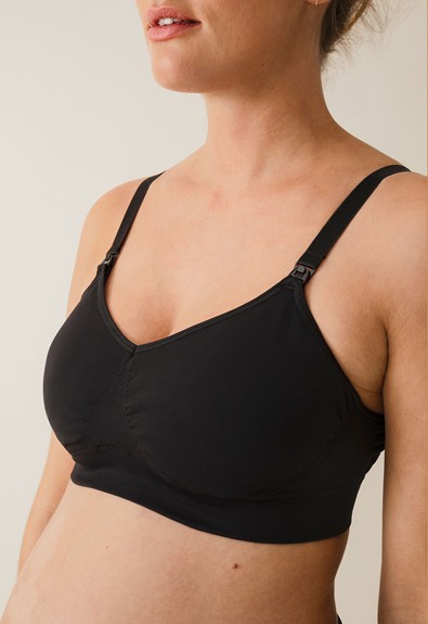Seamless nursing bra with pads from Boob Design