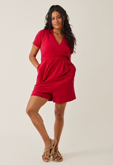 Maternity playsuit with nursing access from Boob Design
