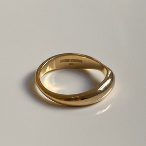 THE DOUBLE TROUBLE RING SET - Solid gold from Bound Studios