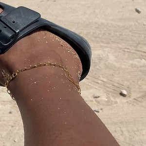 THE CHARLIE ANKLET - 18k gold plated from Bound Studios