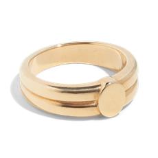 THE HARLOW RING - Solid 14k gold via Bound Studios
