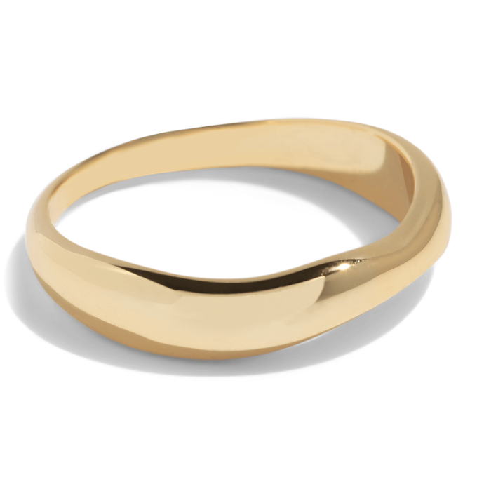 THE COCO RING - 18k gold plated from Bound Studios