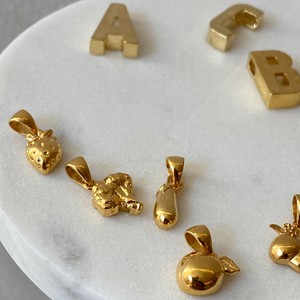 THE BROCCOLI PENDANT - solid gold from Bound Studios