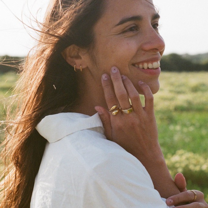 THE ONA RING - solid gold from Bound Studios