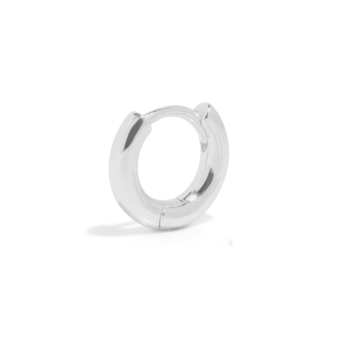 THE BASE HOOP SMALL - sterling silver from Bound Studios